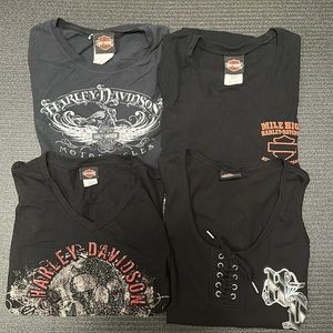 Women Harley Davidson tops